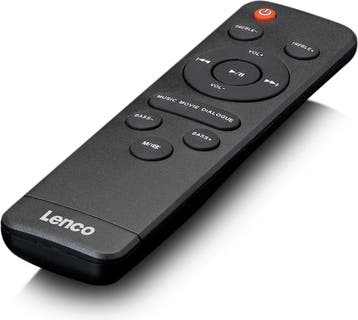 Soundbar voor TV - Met Subwoofer - Bluetooth - Zwart - SBW-8, Verzenden, Zo goed als nieuw