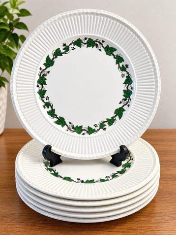 Wedgwood - Ontbijtbord (6) - Six big plates Stratford of