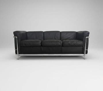 Cassina - Le Corbusier - Sofa - LC2 - Staal