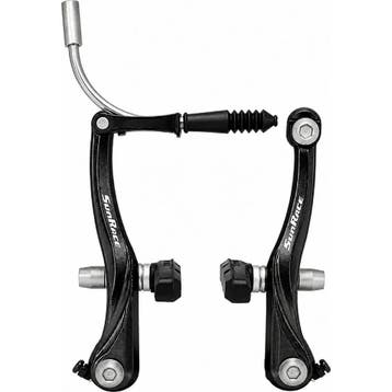 SunRace V-brake remset voor zwart 20 tot 38 mm met 135° u.., Ophalen of Verzenden, Nieuw, Band