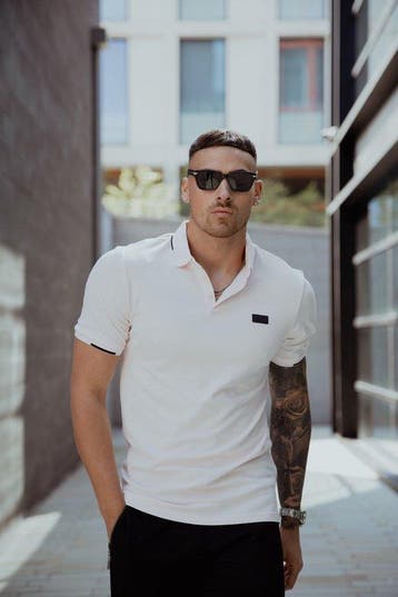 2dekans | AB Lifestyle - Driekleurige Polo | Barely Pink -, Ophalen of Verzenden, Nieuw, Roze, Ab lifestyle