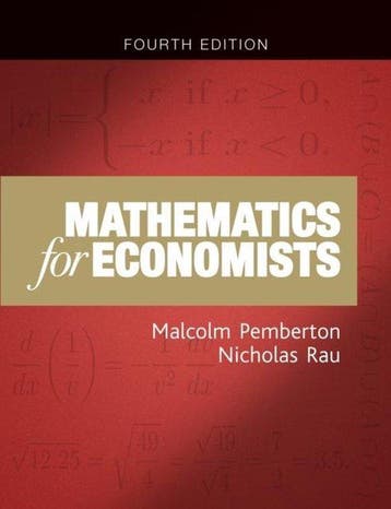 9781784991487 Mathematics For Economists | Tweedehands, Verzenden, Zo goed als nieuw, Malcolm Pemberton