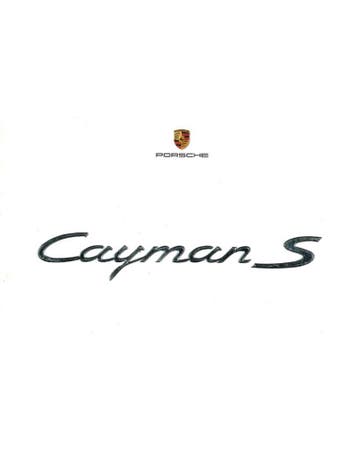 2005 PORSCHE CAYMAN S BROCHURE TJECHISCH, Nieuw, Porsche, Author