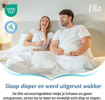 2dekans | EL Life Verzwaringsdeken 7 kg - OEKO-TEX Katoen, Ophalen of Verzenden, Zo goed als nieuw