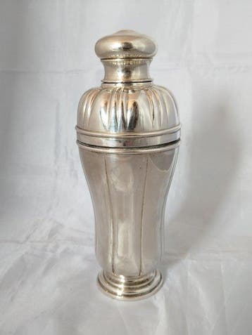 Arno Fassi - Cocktailshaker - .800 zilver - Shaker Art Deco