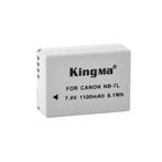 KingMa Accu voor Canon NB-7L - 1100mAh (Nieuw), Verzenden, Nieuw