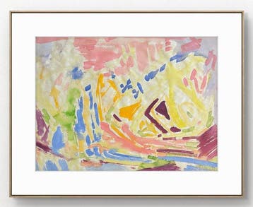 René Mels (1909-1977) - Composition abstraite colorée –