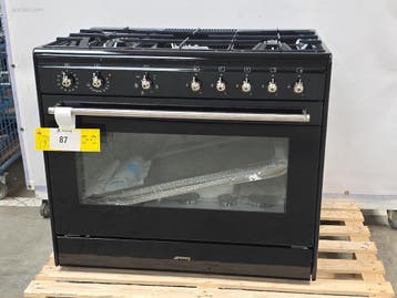 Fornuis Smeg CX91GMBL, Huis en Inrichting, Nieuw