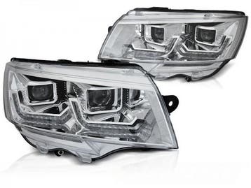 Koplampen VW T6.1 Multivan/Transporter Dynamic Tube Chroom, Ophalen of Verzenden, Nieuw