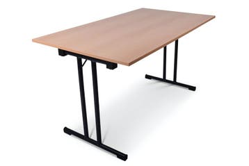 Inklapbare tafel recht | 160x80 | T-frame, Huis en Inrichting, Tafels | Bijzettafels, Ophalen of Verzenden, Nieuw, Kunststof