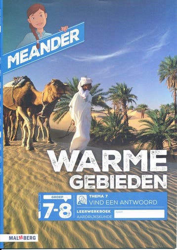 Meander versie 2 Leerwerkboek thema 7 groep 7-8 (per 5 stuks, Verzenden, Nieuw