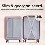 2dekans | SC Handbagage Koffer 35L - Lichtgewicht Trolley -, Sieraden, Tassen en Uiterlijk, Koffers, Ophalen of Verzenden, Zo goed als nieuw