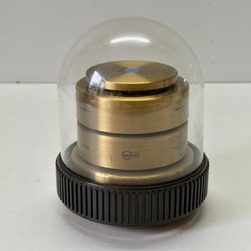 Barigo - Barometer - Brass house with bell jar, Antiek en Kunst