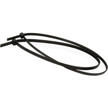 Falkx Kabelbinders 280 mm zwart 3,6 mm breed voor kabelbe..., Ophalen of Verzenden, Nieuw