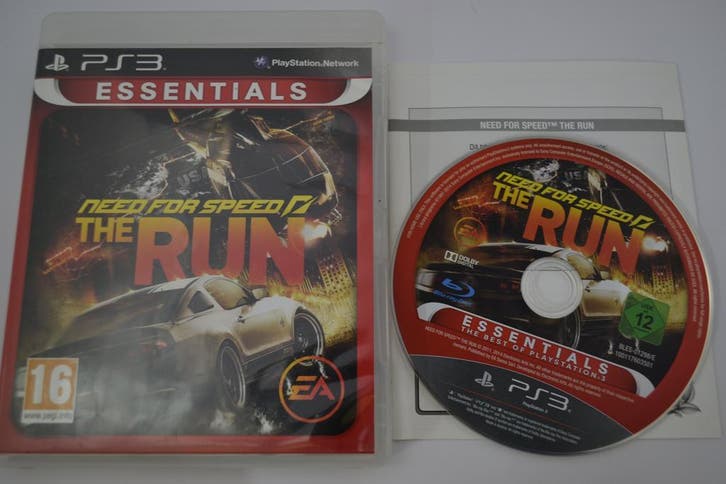 Need For Speed - The Run - Essentials (PS3), Spelcomputers en Games, Games | Sony PlayStation 3, 1 speler, Zo goed als nieuw, Verzenden