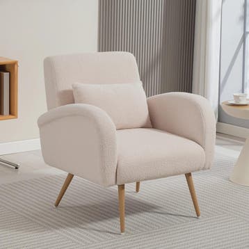 Luxe Teddy Fauteuil met Verwijderbaar Lendekussen - Comforta, Verzenden, Nieuw