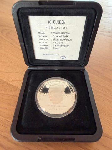 Nederland. 10 Gulden 1997, Proof Set (Zonder minimumprijs), Postzegels en Munten, Munten | Nederland