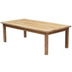 Marseille lounge tuintafel  teak 143x73xH48 cm, Ophalen of Verzenden, Nieuw, Teakhout