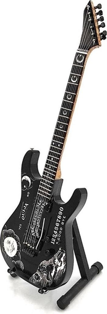 Miniatuur replica ESP Ouija gitaar - Kirk Hammett Metallica, Ophalen of Verzenden, Nieuw, Pop, Beeldje of Miniatuur