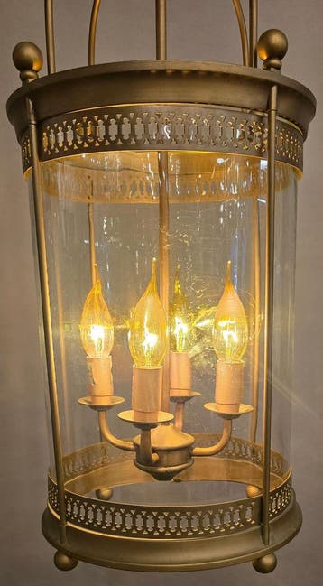 hanglamp lantaarn 251 Refurbished, Ophalen, Zo goed als nieuw, Overige materialen, Vintage