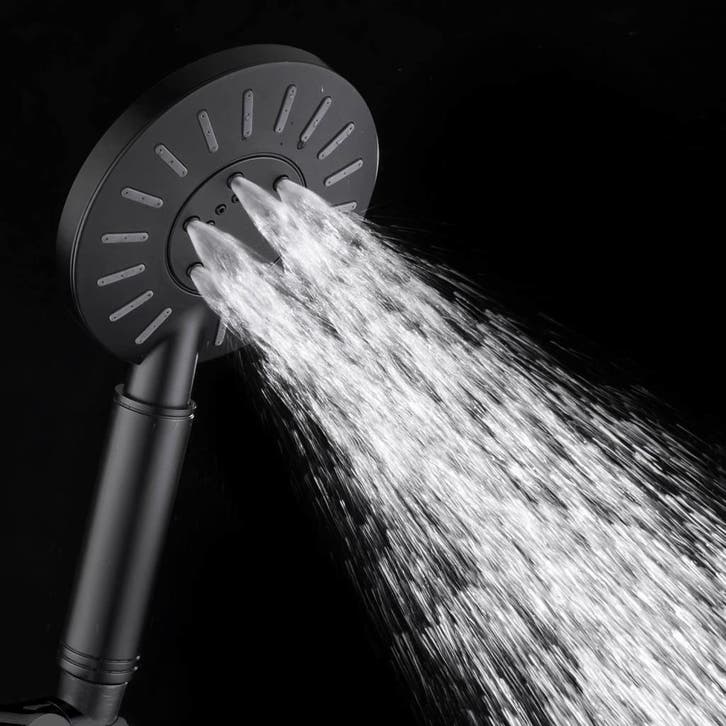 Regendouche Doucheset Tiger Tyne Splash Mat Zwart (excl, Doe-het-zelf en Verbouw, Sanitair, Ophalen of Verzenden