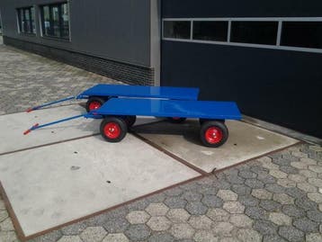 transportwagen transportkar wagen kar uit voorraad leverbaar, 100 liter of meer, Ophalen of Verzenden, Nieuw, Transportkar