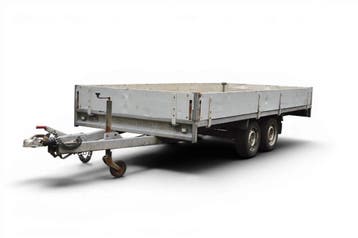 Anssems PSX Plateauwagen 3000kg Plateauwagen, Ophalen of Verzenden, Gebruikt