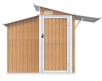 Metalen Tuinhuis van Gegalvaniseerd Staal 270x130cm, Tuin en Terras, Tuinhuizen, Verzenden, Nieuw