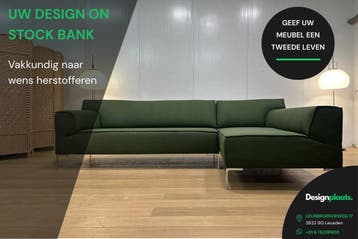 Design on Stock Herstofferen, Huis en Inrichting, Banken | Bankstellen, Ophalen, Nieuw, Stof, Design on Stock Minotti B&B Italia Gelderland Leolux