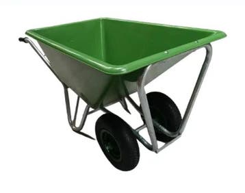 Kruiwagen Poly 160 liter met 2 wielen (Tuin), Verzenden, Nieuw