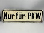 Nur für PKW Bord - Plaque - Metaal