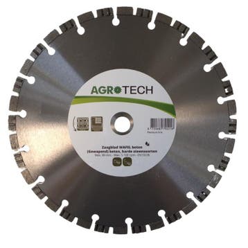 AgroTech diamant doorslijpschijf WAFEL beton 300mm Nieuw, Ophalen of Verzenden, Nieuw