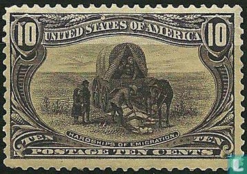 Verenigde Staten van Amerika - Ontberingen bij de emigrat..., Verzenden, Postfris