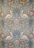 Stof Fenice di William Morris Art Nouveau Arts and