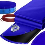 KESSER® Zwembad zonnezeil - Afdekzeil - Ø305cm - Blauw •, Verzenden, Zo goed als nieuw