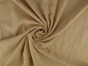 Linnen viscose Champagne, Hobby en Vrije tijd, Overige kleuren, 120 cm of meer, Ophalen of Verzenden, Linnen