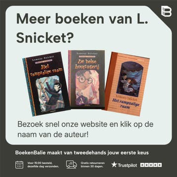 Ellendige avonturen / Ellendige avonturen / 1-2-3 L. Snicket, Boeken, Verzenden, Zo goed als nieuw, L. Snicket