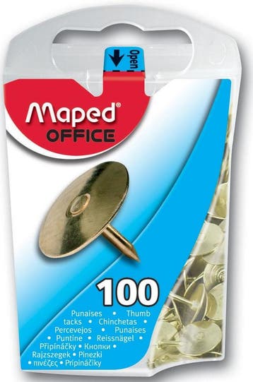 Maped Maped - punaises - 10mm - 100 stuks, Ophalen of Verzenden