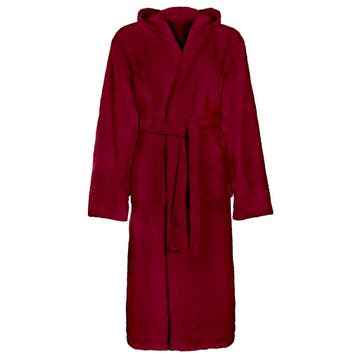 vidaXL Badjas KINN Rood XL Katoen, Verzenden, Nieuw