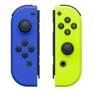 Nintendo Switch Joy-Cons Set - Blauw/Geel, Verzenden, Zo goed als nieuw