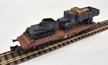Fleischmann N - Modeltrein goederenwagon (1) - Met de hand, Nieuw