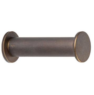 Kapstokhaak Jolie Rieu rond 30 mm antiek brons, Verzenden, Nieuw