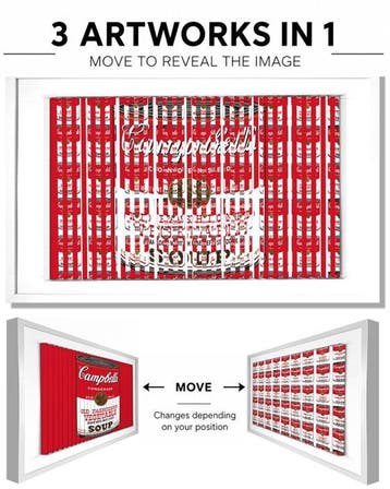POPLEA - - CAMPBELLS SOUP- by POPLEA Vision Cinétique (2000), Antiek en Kunst