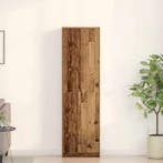 Vintage Houten Kledingkast – Met Legplank 55x25x189 cm, Huis en Inrichting, Verzenden, Nieuw