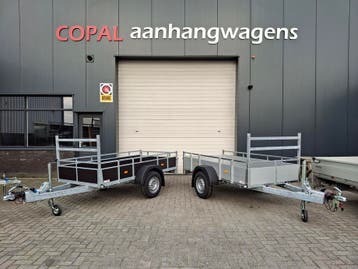 NIEUW geremde bakwagens 257x131cm - 1350kg - hout/aluminium, Ophalen, Nieuw