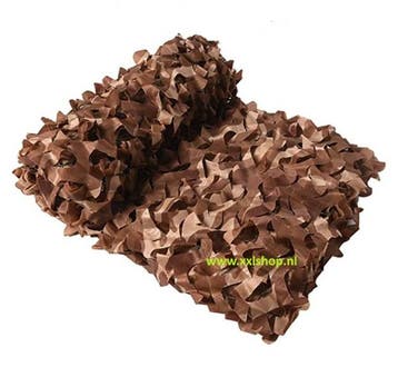Camouflage net jungle leger beige schaduwdoek camo *3x4* WOE, Verzamelen, Verzenden