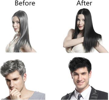 Dexe Black Hair Shampoo - 400ml, Ophalen of Verzenden, Zo goed als nieuw