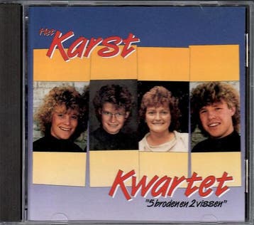 cd - Het Karst-Kwartet - 5 Broden En 2 Vissen, Verzenden, Zo goed als nieuw