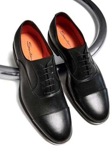 Santoni - Veterschoenen - Maat: EU 42 - Nieuw in doos, Nieuw