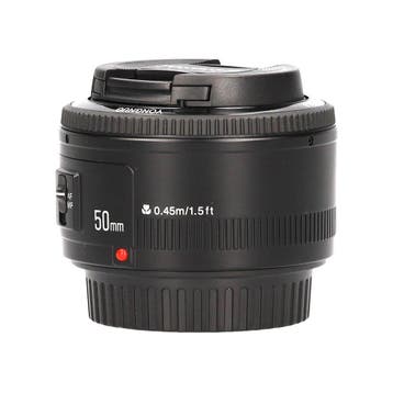Yongnuo EF 50mm f/1.8 met garantie, Ophalen of Verzenden, Gebruikt